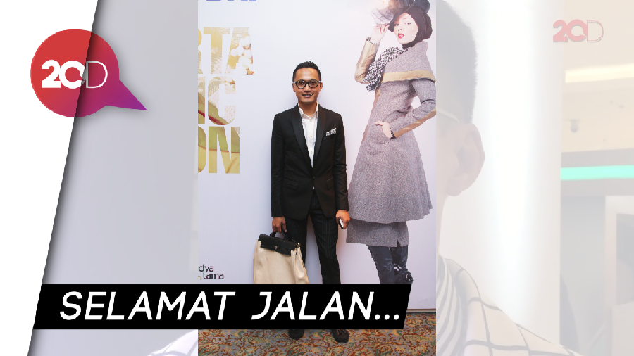 Desainer Barli Asmara Meninggal di Usia 42