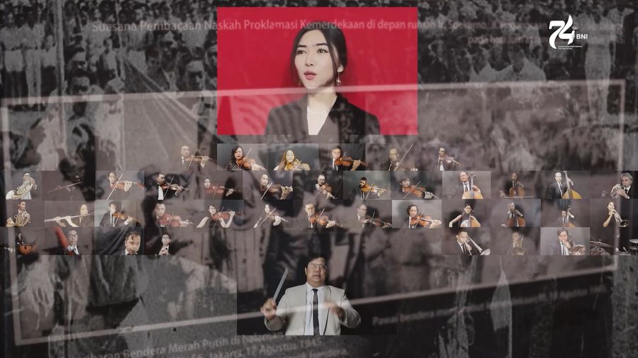 Semangat untuk Indonesia Maju dari Erwin Gutawa Orchestra dan Para Musisi