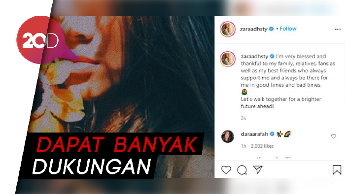 Postingan Perdana Adhisty Zara Usai Kontroversi Video