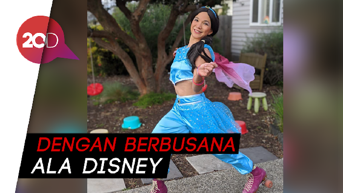 Heboh! Video Perempuan Jakarta Hibur Warga Melbourne Bersepatu Roda