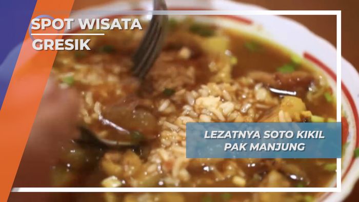 Kuliner Legendaris Sejak 1980, Soto Kikil Pak Manjung Gresik