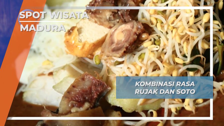 Kombinasi Rasa Rujak dan Soto, Madura