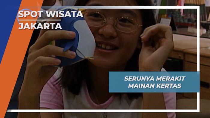 Seni Kria Merakit Mainan Kertas, Jakarta