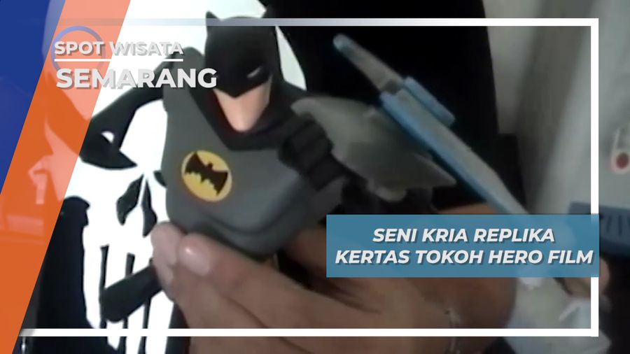 Seni Kria Replika Kertas Tokoh Pahlawan, Jakarta