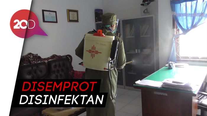 Ada Pejabat Positif Corona, Kantor Camat Anreapi Polman Ditutup