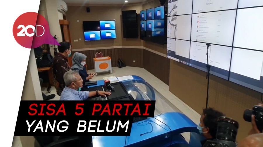KPU Catat Baru 11 Parpol Update SK Kepengurusan