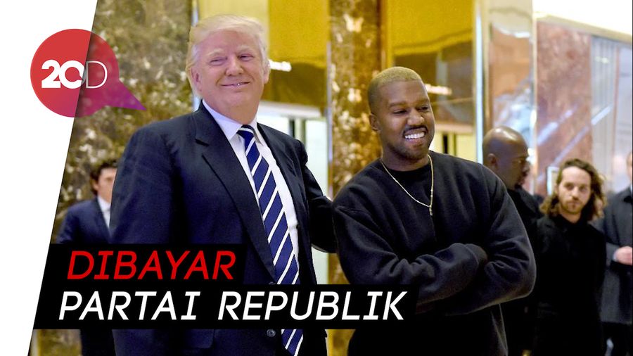 Kanye West Bantah Tudingan Bantu Donald Trump di Pilpres AS