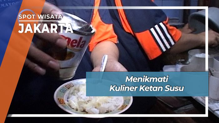 Kuliner Klasik Jakarta, Ketan Susu Nongkrong Malam Mingguan