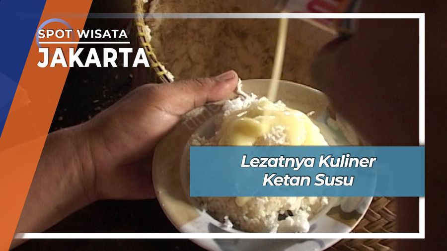Kuliner Klasik Jakarta, Ketan Susu Tongkrongan Malam