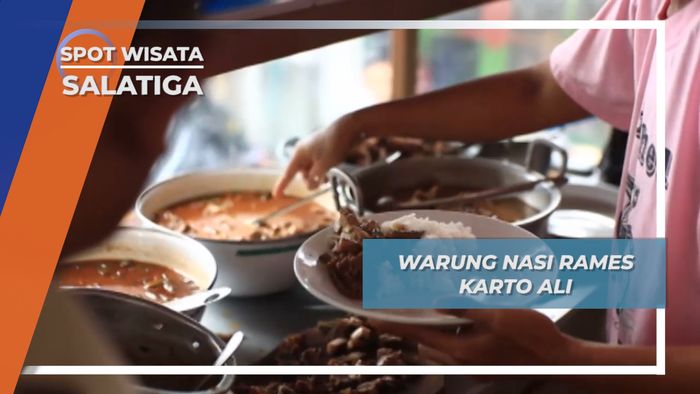 Kuliner Legendaris Salatiga Sejak 1950, Nasi Rames Karto Ali
