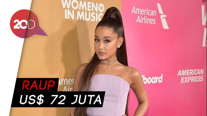 Geser Taylor Swift, Ariana Grande Musisi Wanita Termahal di Dunia