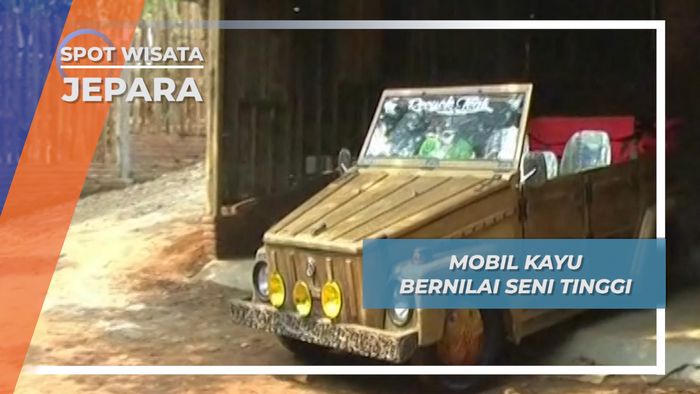 Mobil Kayu Bernilai Seni Tinggi, Jepara