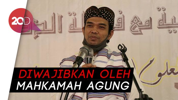 Resmi Cerai, UAS Wajib Beri Nafkah Anak Rp 5 Juta/Bulan