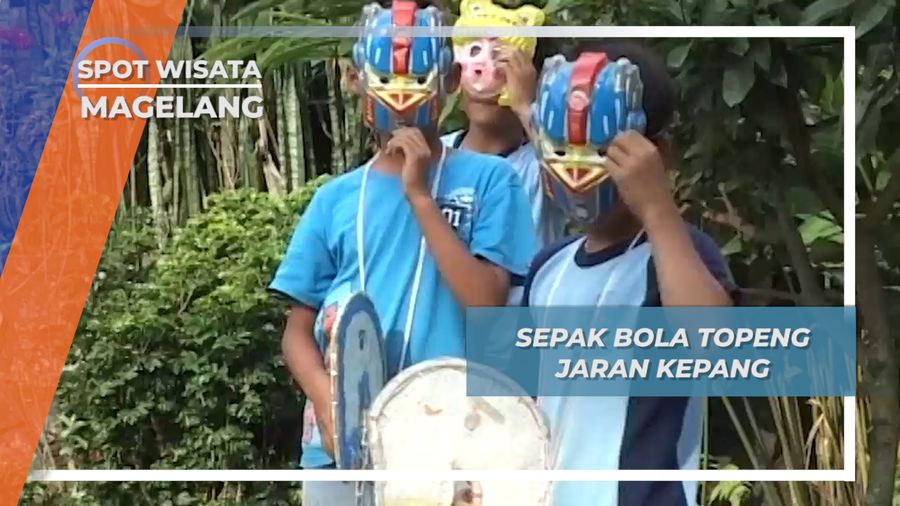 Sepak Bola Topeng Jaran Kepang Magelang