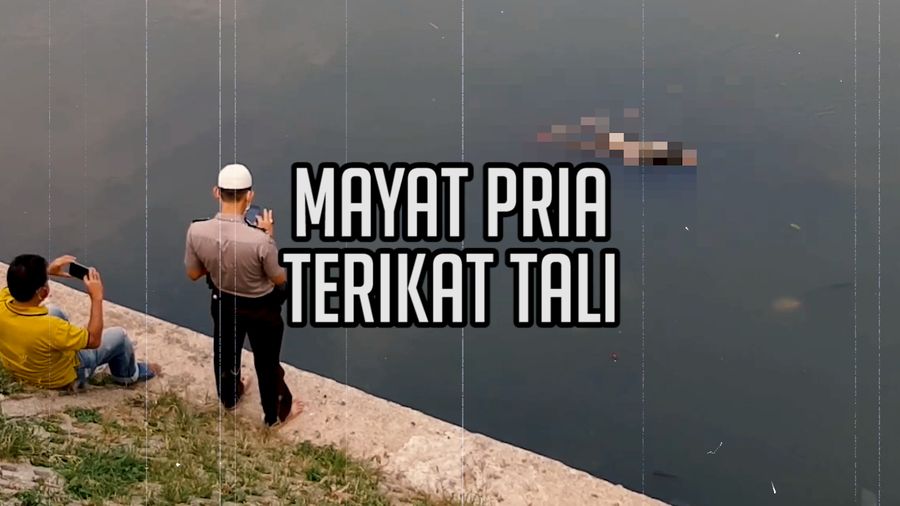 Misteri Mayat Pria Terikat Tali di Kali Ciliwung Jaktim