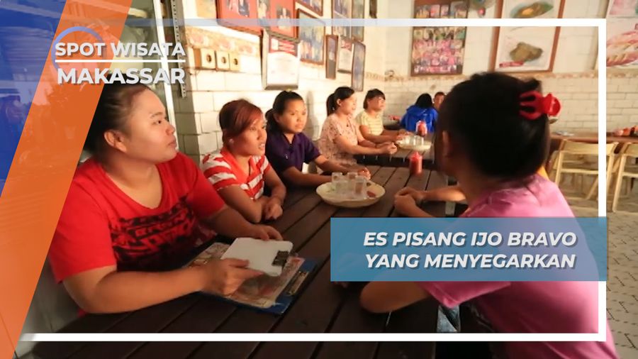 Es Pisang Ijo Bravo, Legenda Dingin Makassar 