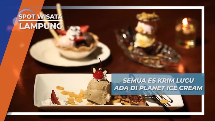 Planet Ice Cream, Es Krim Retro Masa Kini Lampung