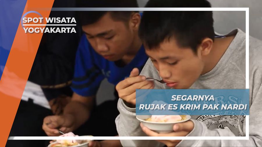 Rujak Es Krim Pak Nardi, Sensasi Pedas bersama Dinginnya Yogyakarta Sejak 1978