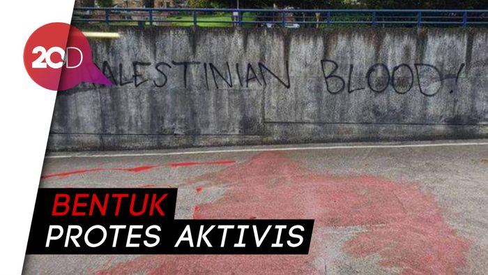 Darah Rakyat Palestina Sambut Timnas Israel di Skotlandia 