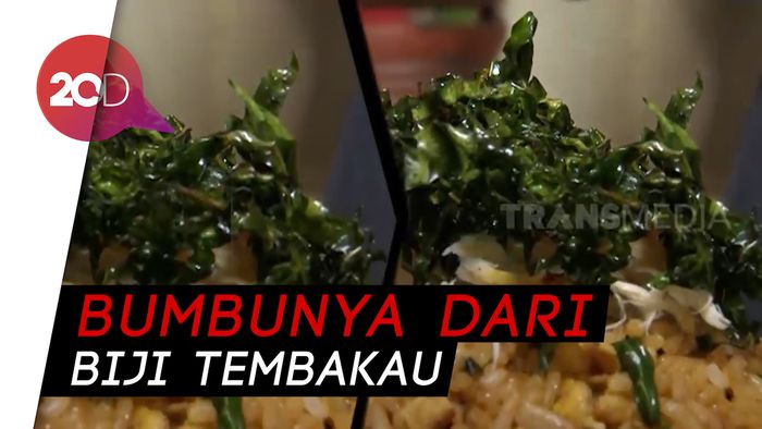 Unik! Nasi Goreng Tembakau Khas Temanggung