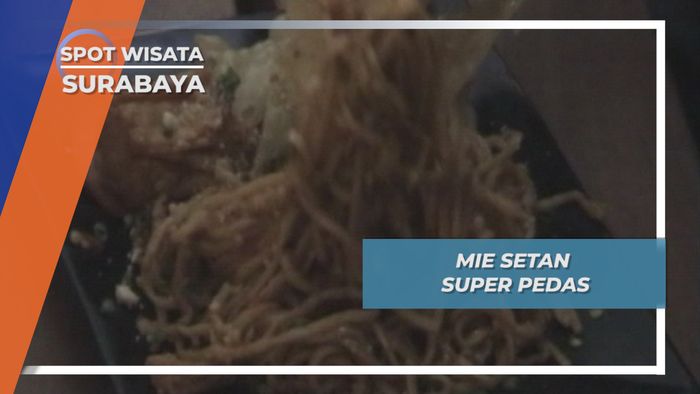 Setan dan Iblis yang Membuat Anda Berkeringat di Surabaya, Mie Super Pedas 60 Cabai