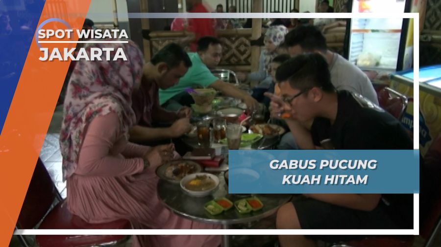 Makan Ala Rumah Sendiri, Gabus Pucung Kuah Hitam Ciganjur Jakarta