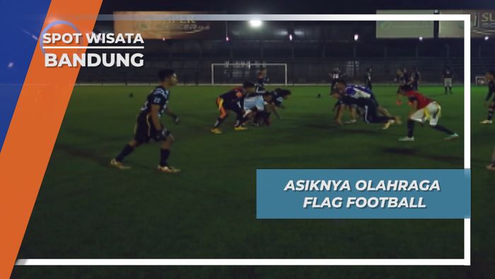Olahraga Unik Flag Football, Bandung