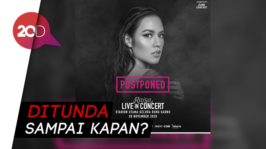 Kesedihan Raisa Kembali Tunda Konser di GBK karena Corona