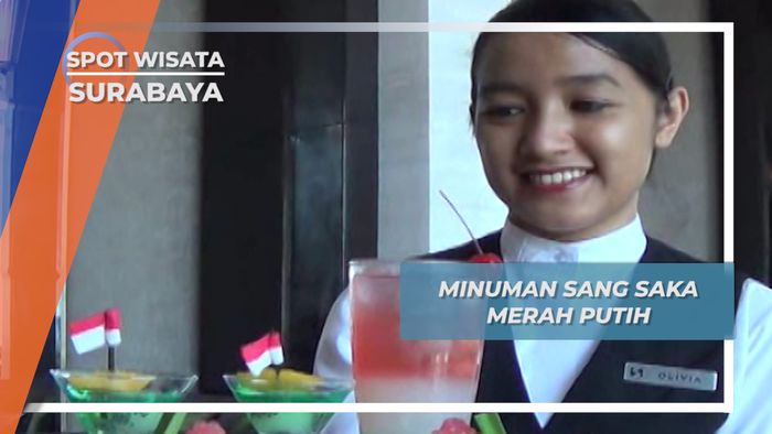 Minuman Patriotik Sang Saka Merah Putih, Surabaya