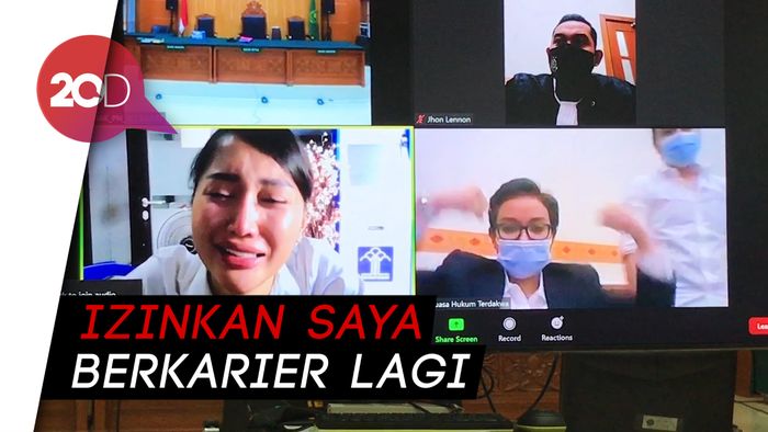 Curhat Lucinta Luna Usai Dituntut 3 Tahun Bui Terkait Narkoba