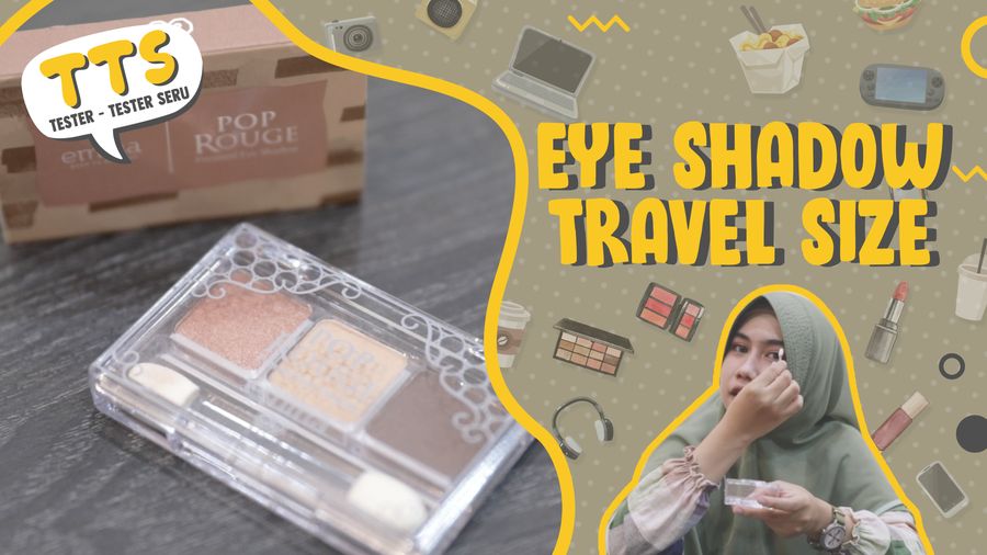 Eyeshadow Travel Size, Mudah untuk Dibawa Berpergian
