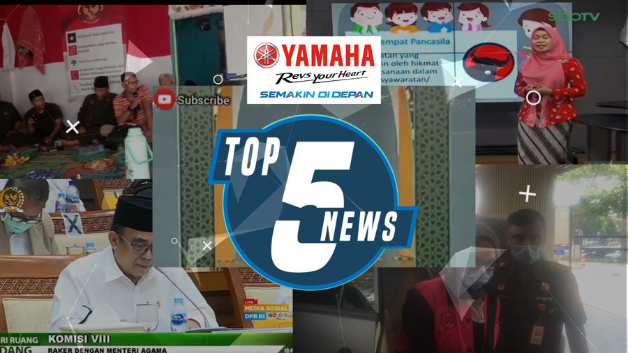 Top 5: Lambang Pancasila Diubah, Peserta MTQ Disuruh Lepas Cadar