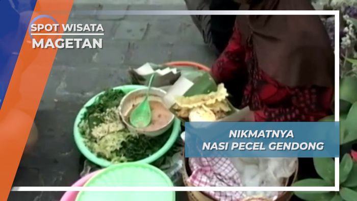 Nasi Pecel Gendong Magetan, Maknyos Khas Telaga Serangan