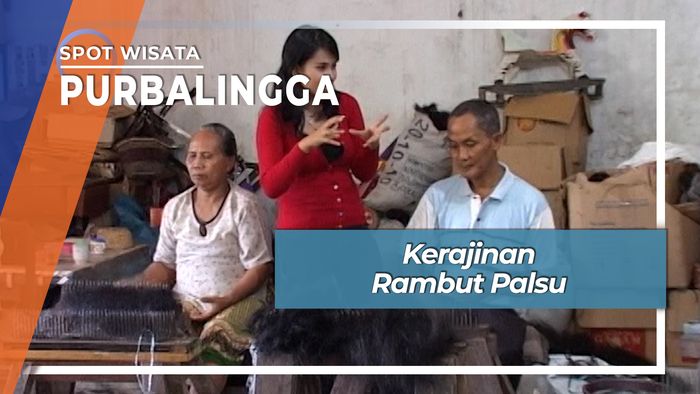 Rambut Palsu, Kerajinan Desa Karangbanjar Purbalingga