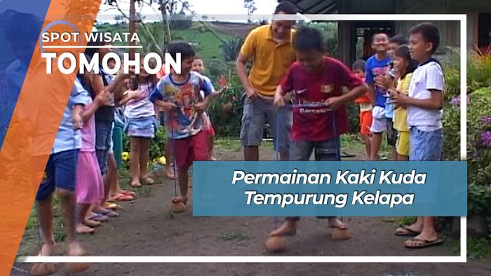 Kaki Kuda Tempurung Kelapa, Permainan Tradisional Tomohon