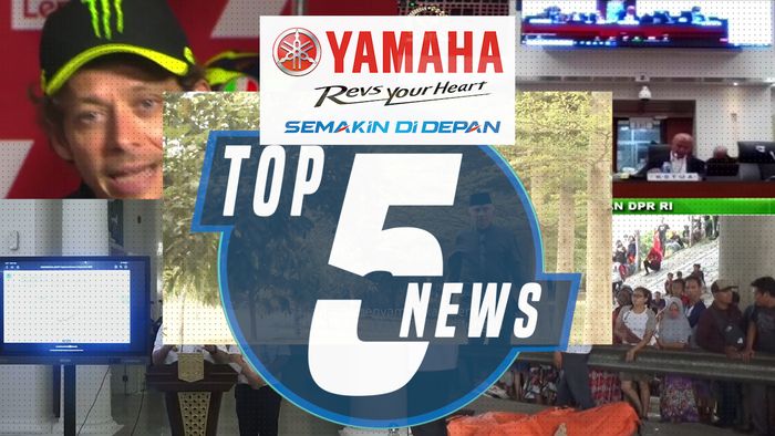 Top 5: Anies Jadi Sorotan Menteri Jokowi, Rossi Bantah Pensiun