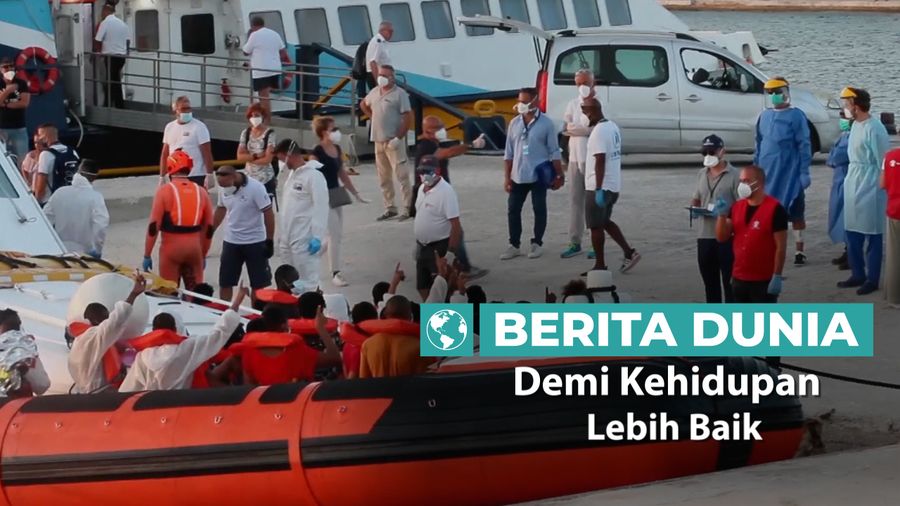 Berita Dunia: Bertaruh Nyawa Arungi Samudera Atlantik