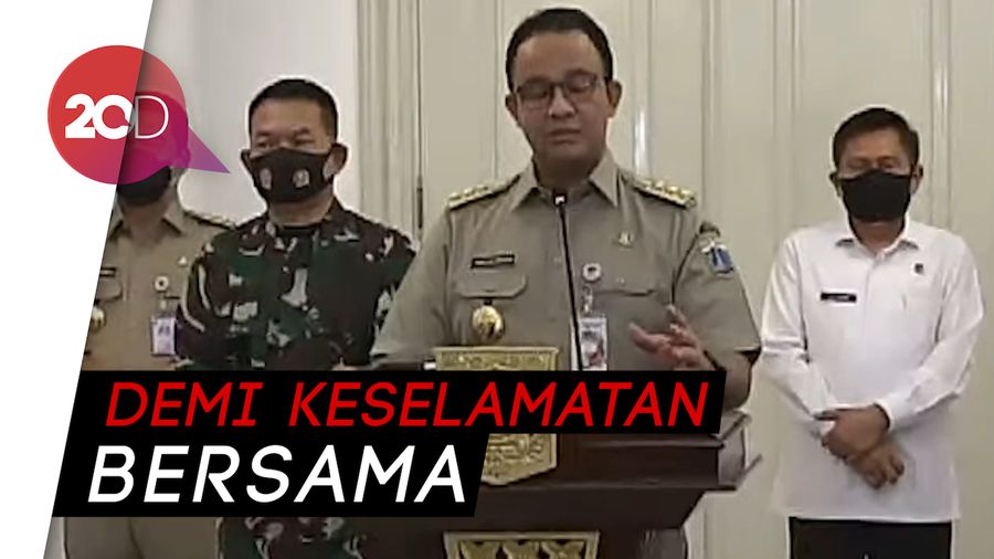 Pembatasan Kerumunan PSBB Tidak Boleh Lebih dari 5 Orang