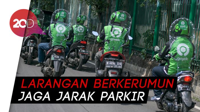 Sederet Aturan untuk Ojol-Opang Selama PSBB DKI Jakarta