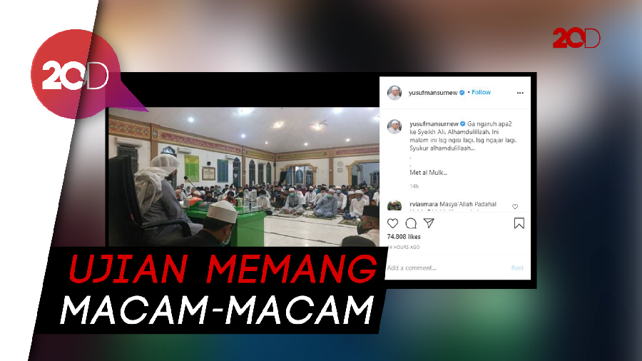 Soal Penusukan Syekh Ali Jaber, Yusuf Mansur: Beliau Ulama yang Adem