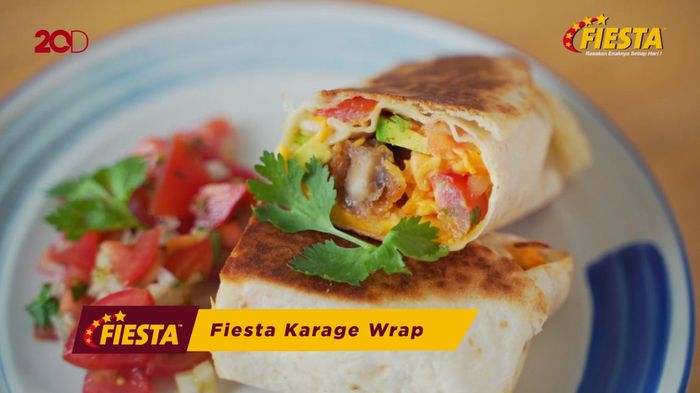 Wilgoz Bermain Tekstur di Fiesta Karage Wrap