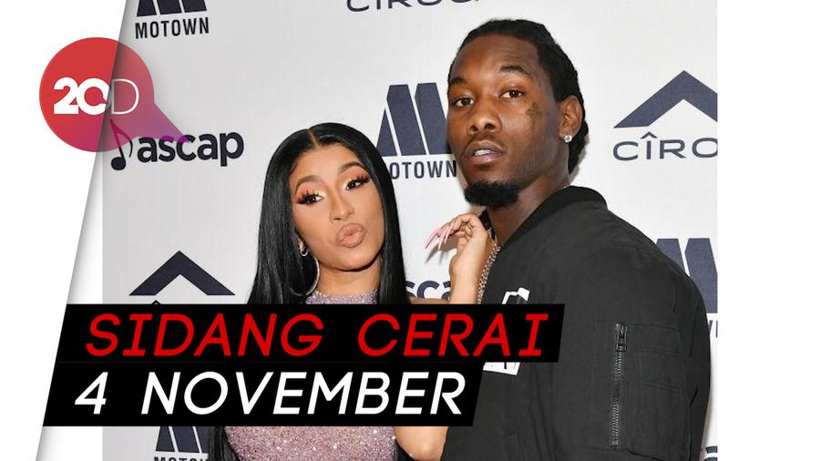 Cardi B Gugat Cerai Offset, Minta Hak Asuh Anak