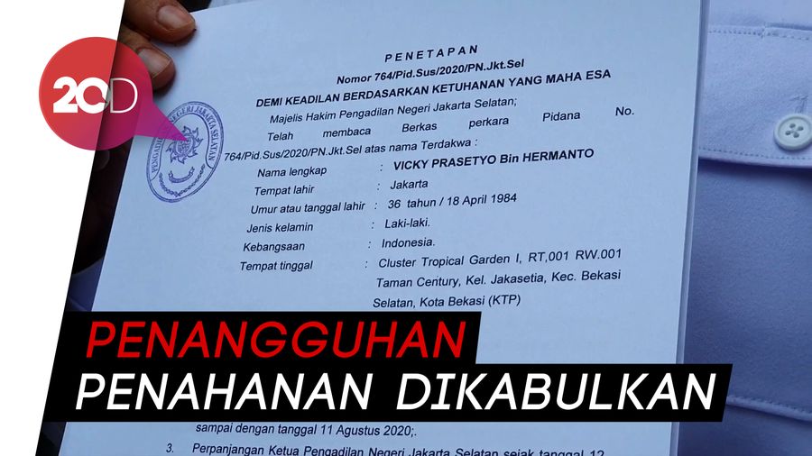 Vicky Prasetyo Bebas!