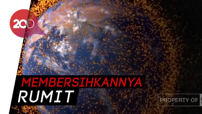 Waduh! Ternyata Langit Kita Penuh dengan Sampah