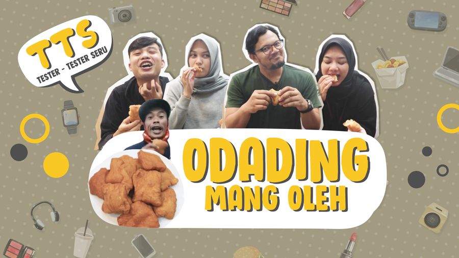 Nyicipin Odading Mang Oleh yang Rasanya Bikin Jadi Iron Man!