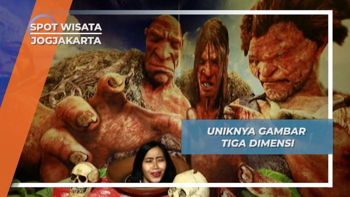 Narsis Bersama Tipuan Mata di Museum Gambar Tiga Dimensi Jogjakarta