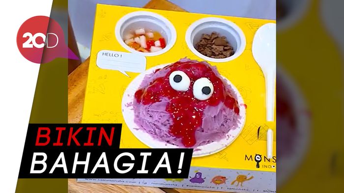 Es Krim Monster yang Segar dan Mantap