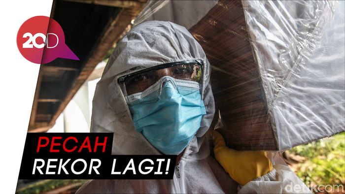 Tambah Kasus Corona di RI Pecah Rekor, Per Hari Ini Ada 4.168 Kasus