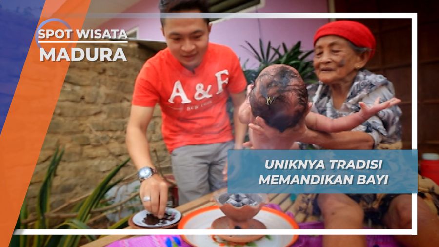 Tradisi Mandi Bayi Khas Madura