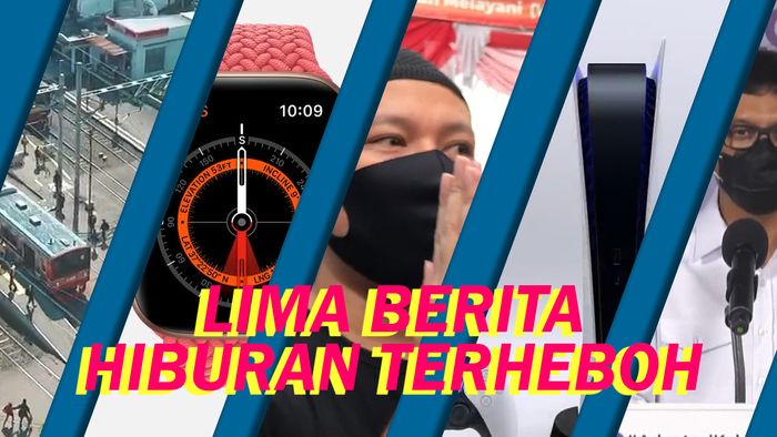 Top 5: Apple Rilis Seri Baru, Vicky Prasetyo Bebas